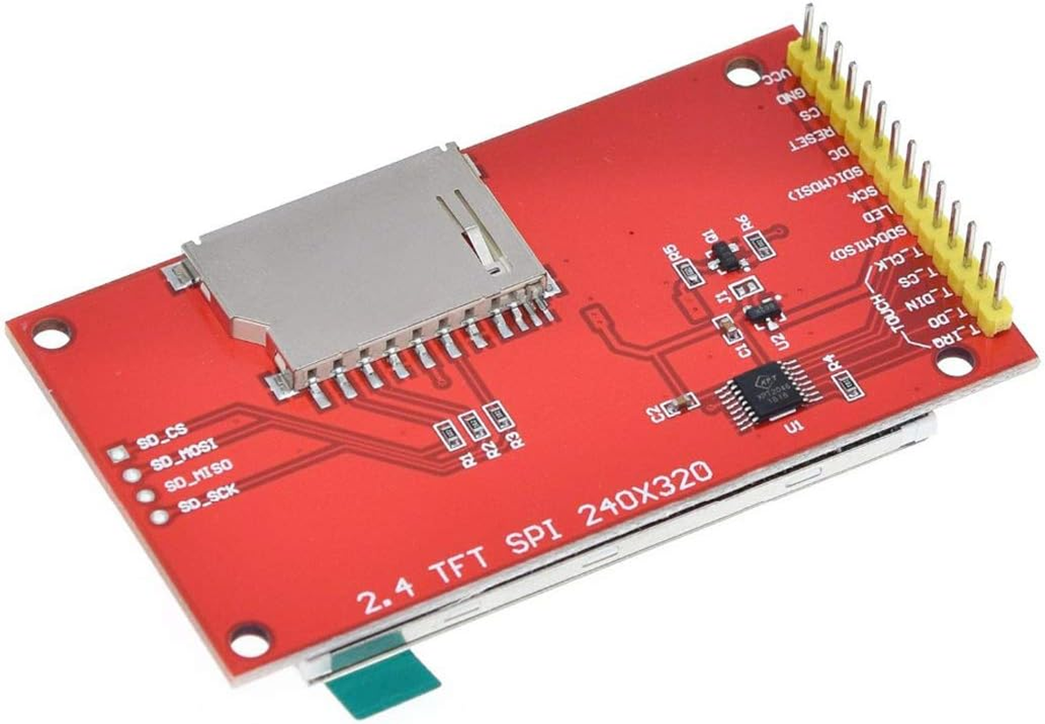 Hiletgo 2.4" SPI TFT LCD Display 2.4 Inch ILI9341 Touch Panel LCD ILI9341 240X320 5V 3.3V image number 4