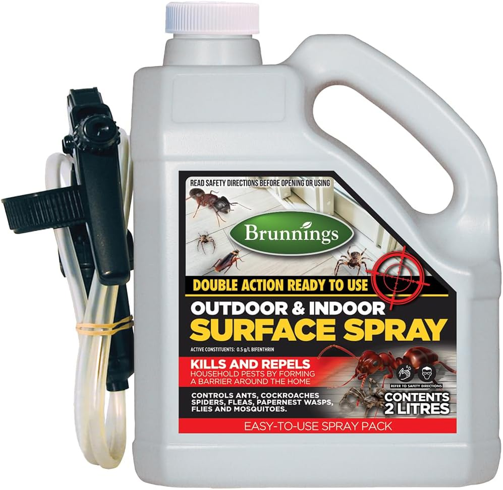 Brunnings Outdoor & Indoor Ready to Use Surface Spray 2 Litre