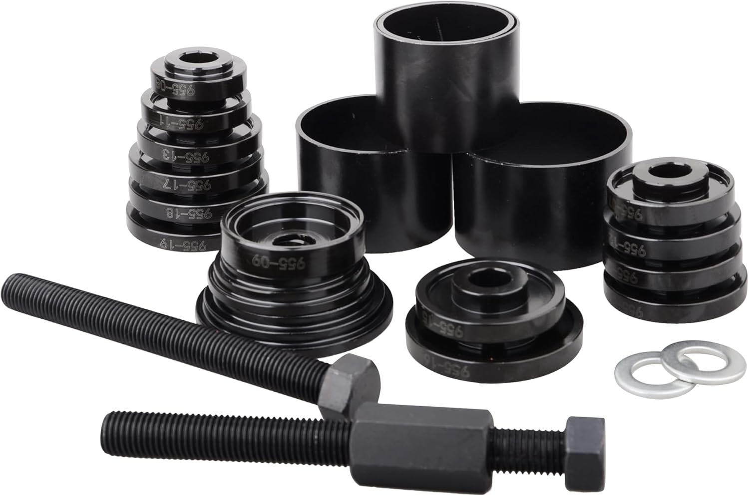 DAYUAN 24Pcs FWD Front Wheel Drive Bearing Removal Tool, Wheel Bearing Press Kit Bearing Adapters Bearing Installer Tool image number 1