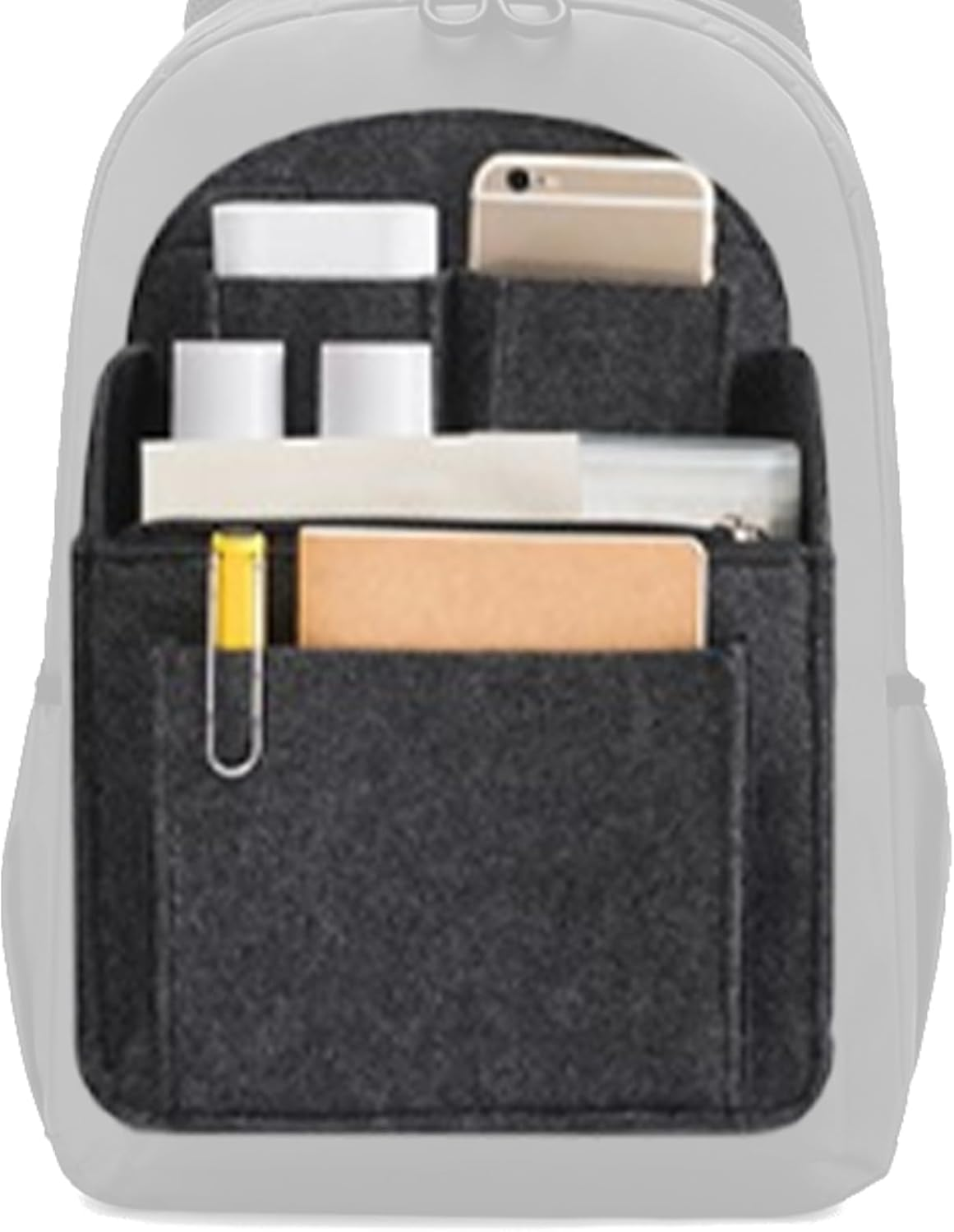 Backpack Organizer, Bag Organizer, Backpack Insert Wallet Organizer - Lightweight Backpack Organizer Liner, Large Bag Organizer with Multi Pockets for Adults and Kids