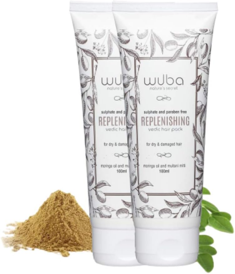 Wuba Nature'S Secret Natural Replenishing Hair Growth Mask, 100 Ml (Pack of 2) image number 2