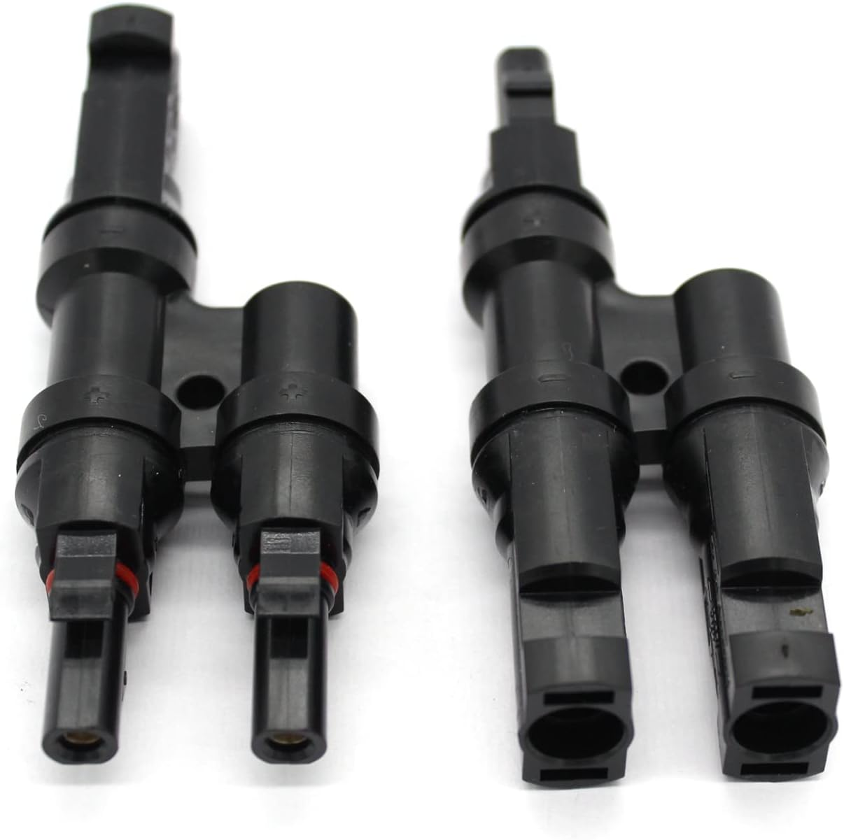 DIGISUO T Type/Y Type Branch Parallel Connector 30A 1000V TUV Solar Panel PV DIY Cable (T Type 1 Pair M/FF and F/MM) image number 4