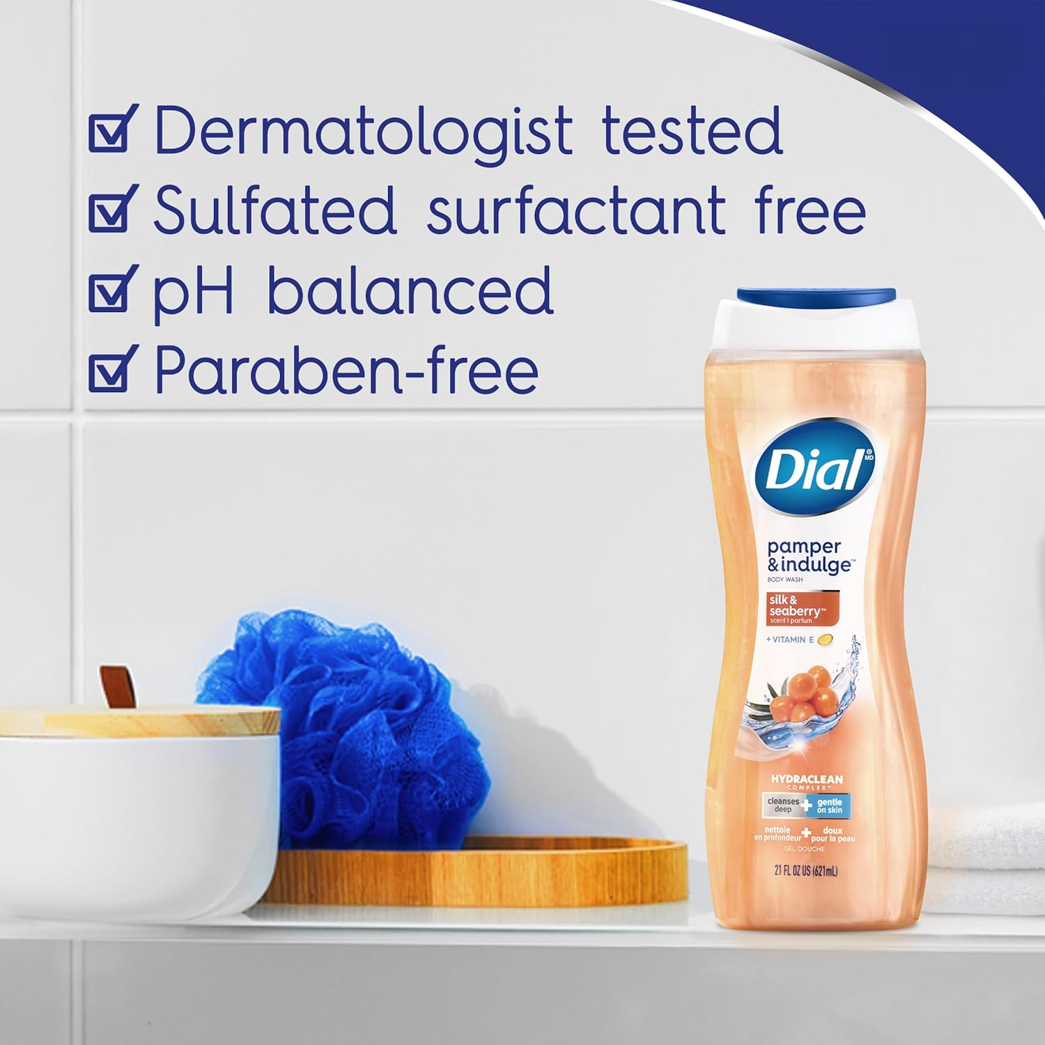 Dial Body Wash, Sea Berries, 16 Fl. Oz image number 5