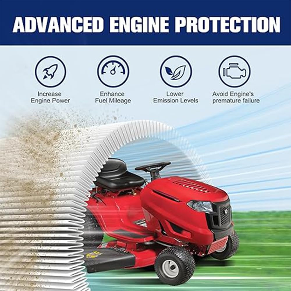 20 083 02 Air Filter and 20 083 03-S Pre-Filter,For Kohler Courage 15 HP - 22 HP SV470 - SV620 Engines Cub Cadeet LTX1040 LTX1045 YTH21K46 YTH20K46 Mower Replace KH-20-883-06-S1 KH-20-883-02-S1 image number 1