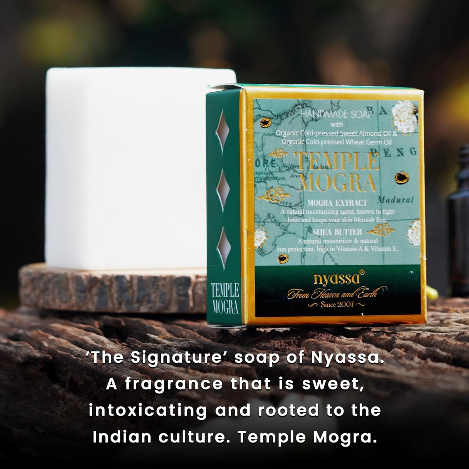 Nyassa Temple Mogra Soap 150 Gm image number 3