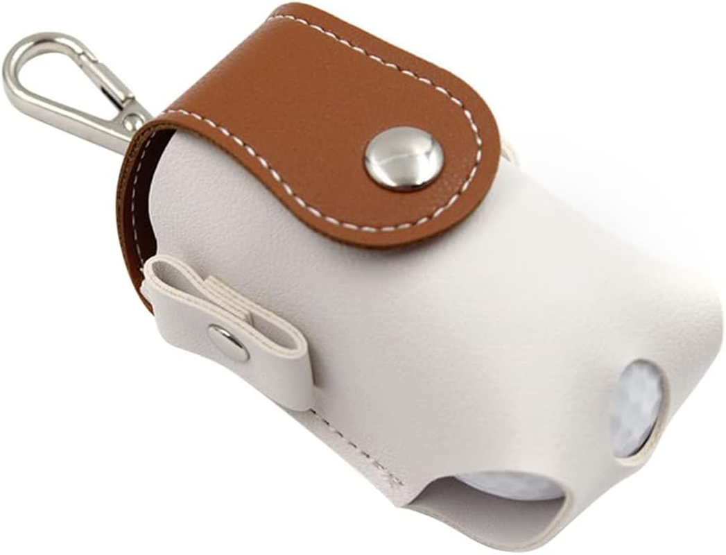 Golf Ball Carry Bag, Hook Design 4 Slots Hold 2 Balls Golf Ball Holder for Sports image number 1