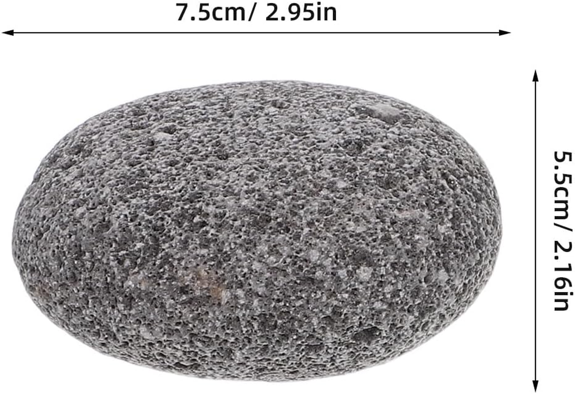 INOOMP 1 Bag Volcanic Lava Stones for Fire Pit - Reusable Decorative Fireplace Rocks - Landscaping Rock Fire Bowl Gas Fireplace Outdoor Indoor Use image number 5