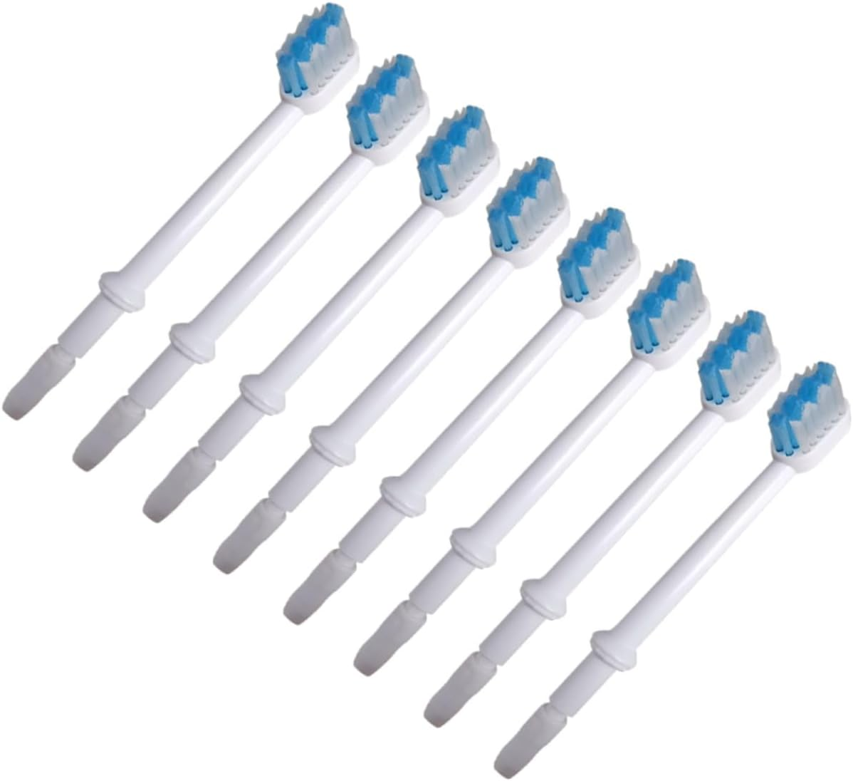 8Pcs Toothbrush Head Brush Heads for Water Toothpick Oral Irrigator Accessories Brush for Oral Irrigator Replacement White image number 1