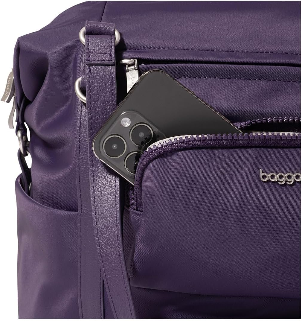 Baggallini Nolita Convertible Backpack - 14X11 Inch Travel Backpack with 16 Inch Laptop Sleeve - Lightweight Luggage Backpack image number 2