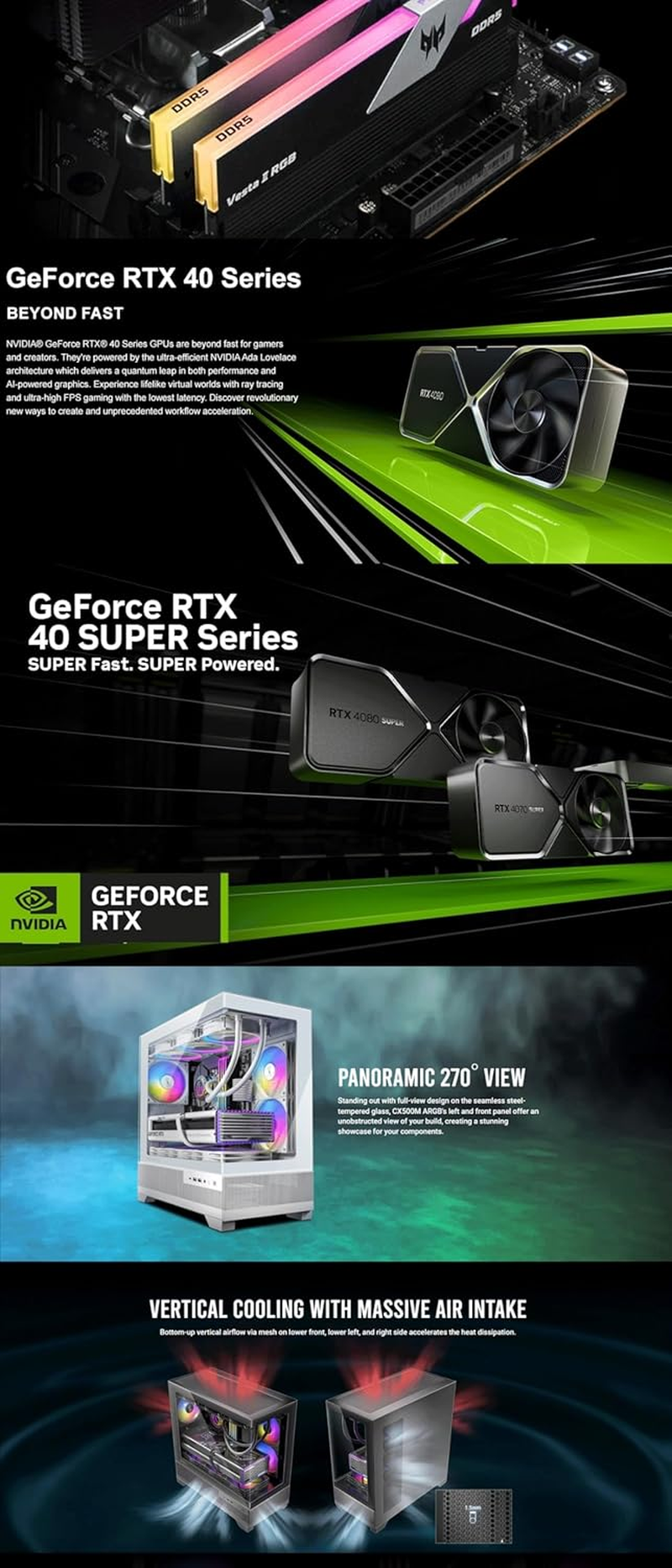 At-M5 | AMD R5 8500G | 32GB | 512GB | 740M | MAX Value RGB Gaming PC image number 5