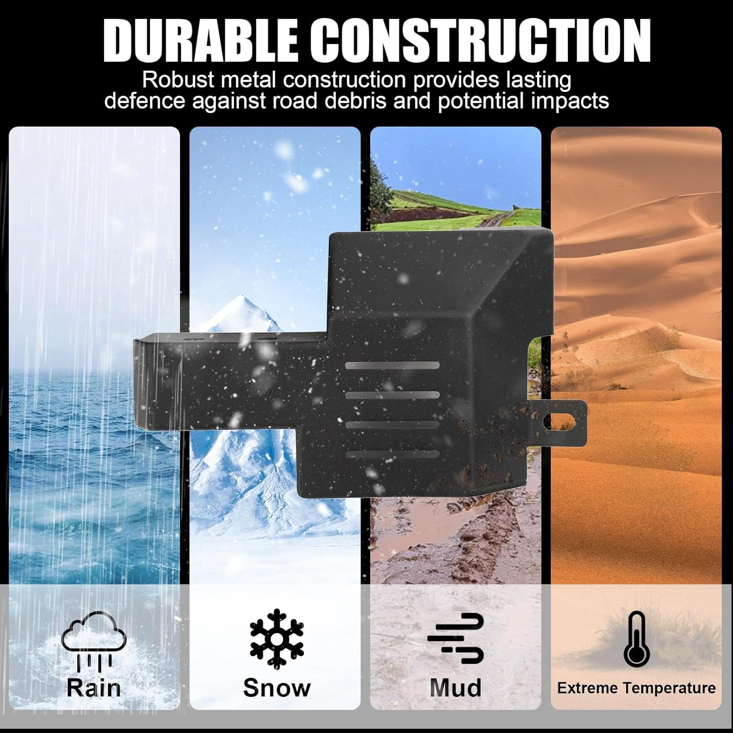 BYD Shark 6 Condenser Metal Guard, 3.0 Mm Chassis Protection, Heat Dissipation image number 2