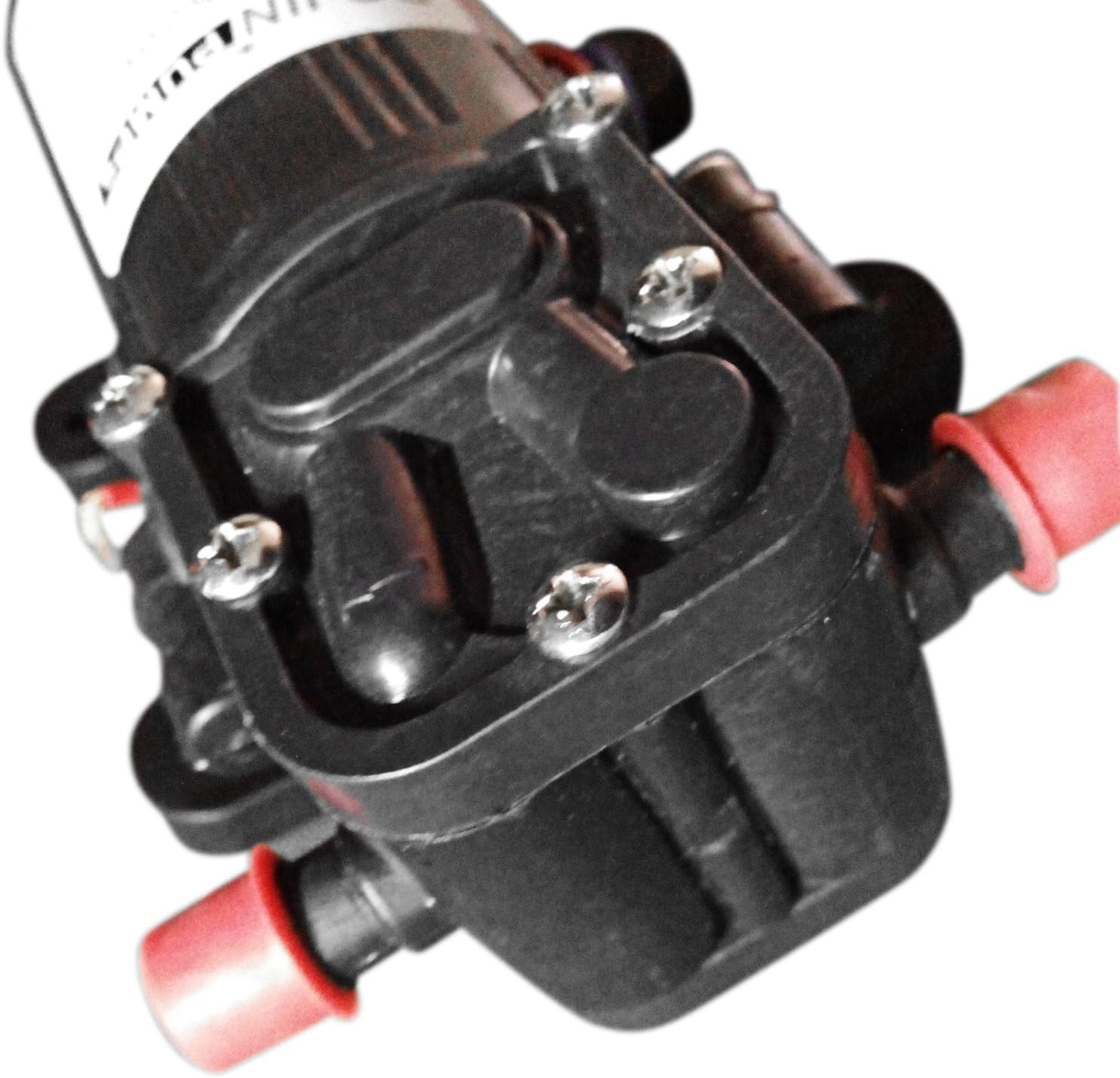 CYBERNOVA DC12 V 73PSI 3.5L/M Fresh Water High Pressure Diaphragm Self Priming Pump with Hose Clamps Caravan/Boat/Rv/Garden (5206) image number 2