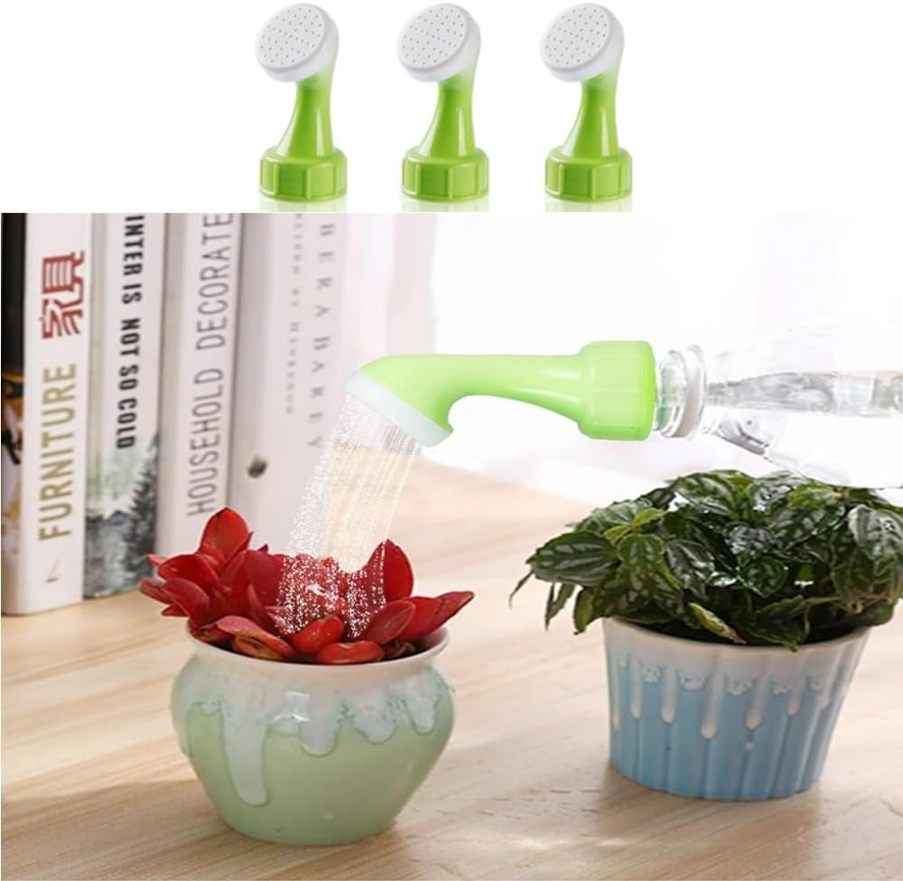 6Pcs Portable Shower,Mini Sprinkler Water Can Bottle Top, PVC Head Plant Irrigation Attachments Watering Nozzles for Bottles Bottle Top Sprinkler Nozzle Portable Bottle Cap Sprinkler Heads image number 1