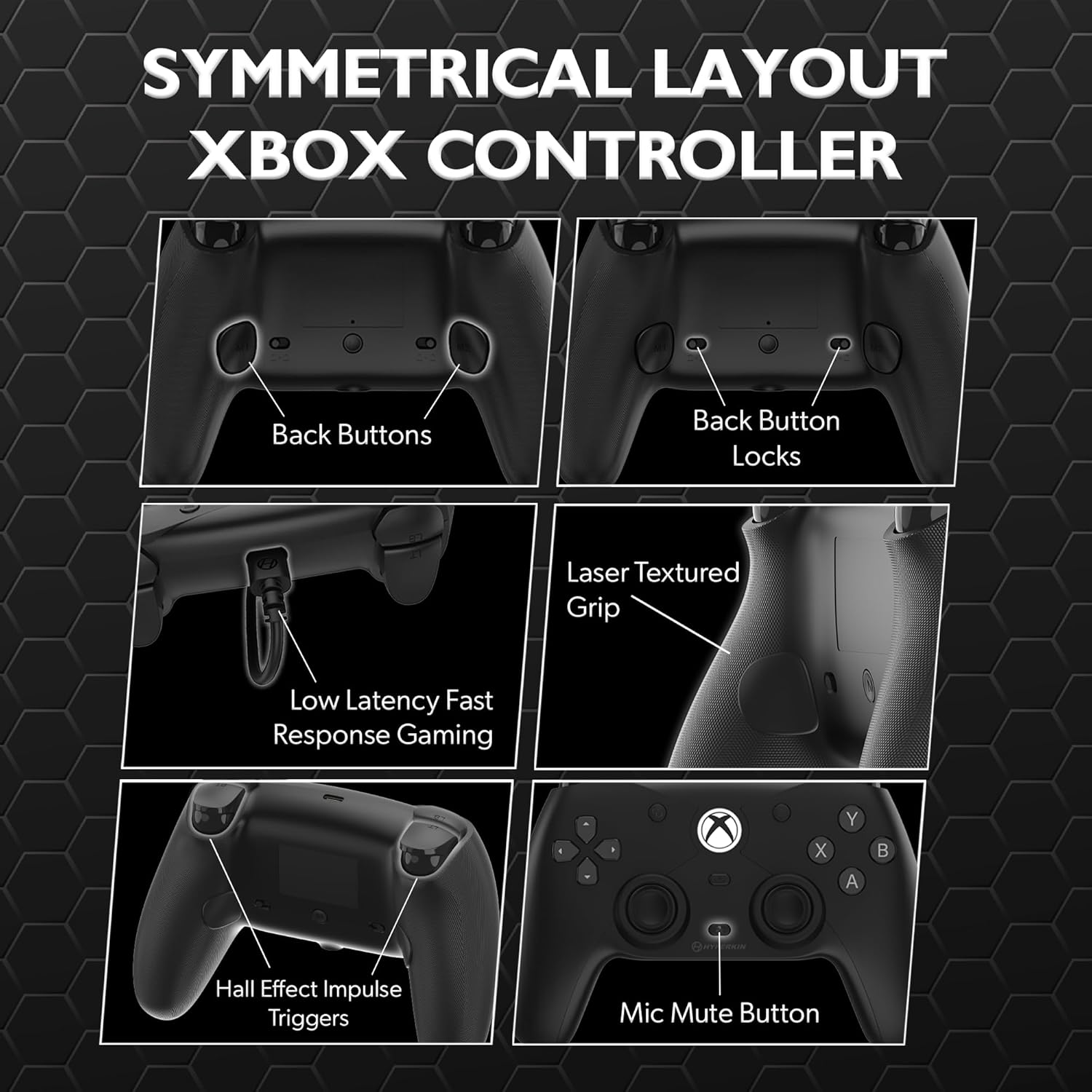 Xbox Accessory: Hyperkin the Competitor Wired Controller White - Compitable with PC - Officially Licensed by Xbox