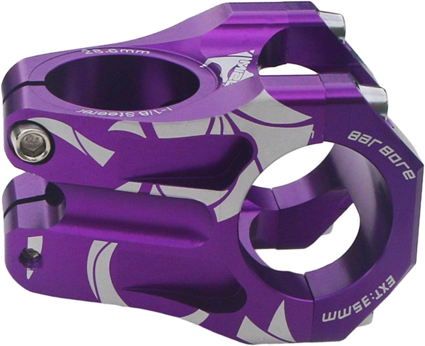 Generic MTB Road Bike Short Stem 31.8Mm 35Mm 1-1/8" Handlebar Stems Road Bike Stem, Bicycle Stem, for BMX MTB Cycling