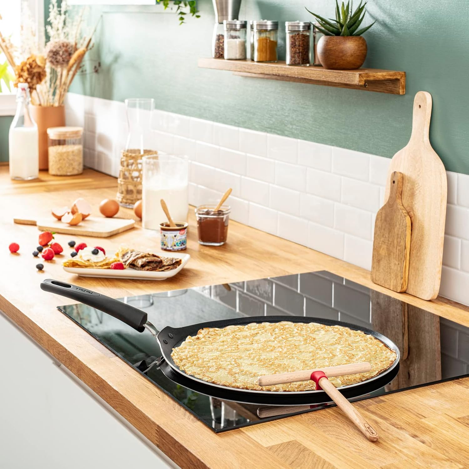 Tefal - K2306014 - Ingenio Bois - Pancake Distributor, 2.1 X 22.8 X 15 Cm image number 1