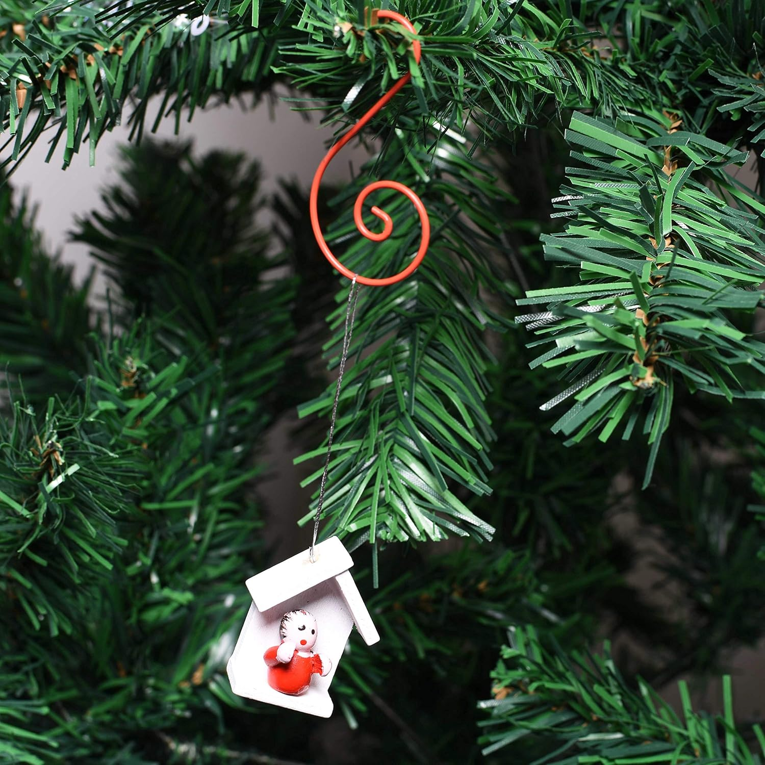 Christmas Ornaments Hooks Xmas Tree Hanger Great for Christmas Tree Decoration - 120 / Gold, Green, Red image number 3