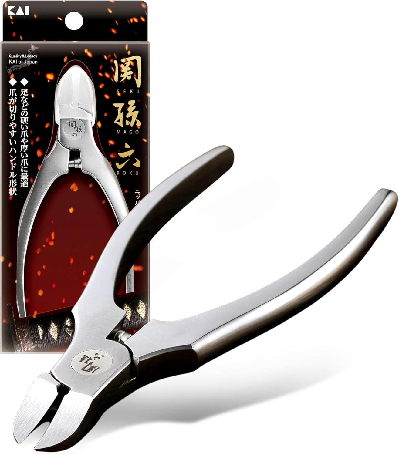 Kai Corporation Sekison Six Nipper, Regular Handle, with Cap, Small image number 2