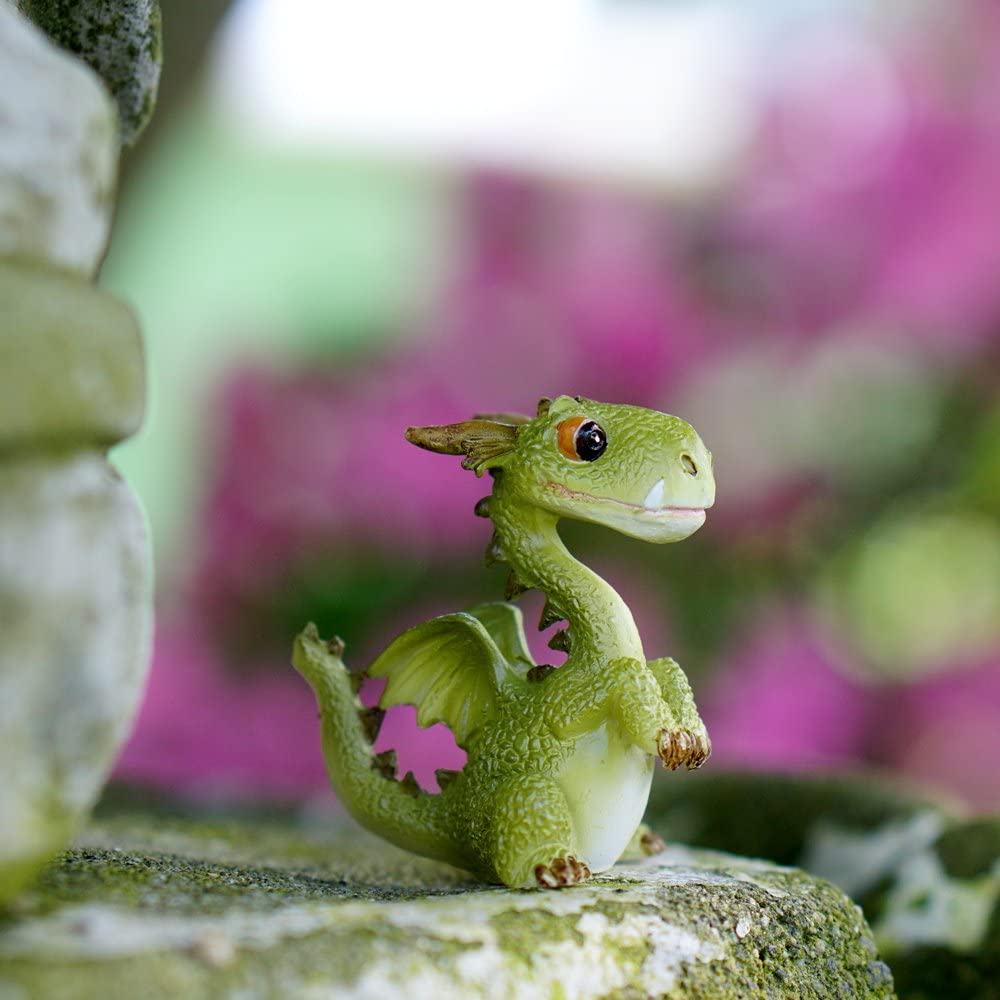 Top Collection 4412 Miniature Fairy Garden & Terrarium Mini Dragon Statue, Small image number 2