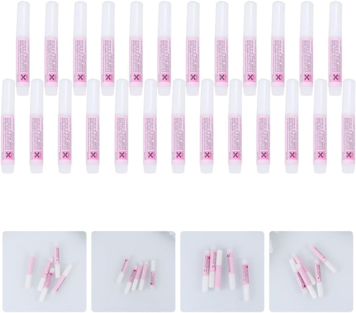 HEANUJJ 25Pcs 2G Nail Glue for Manicure Kit Super Strong Press on Nail Glue for for Professional for Home and Salon Use image number 3