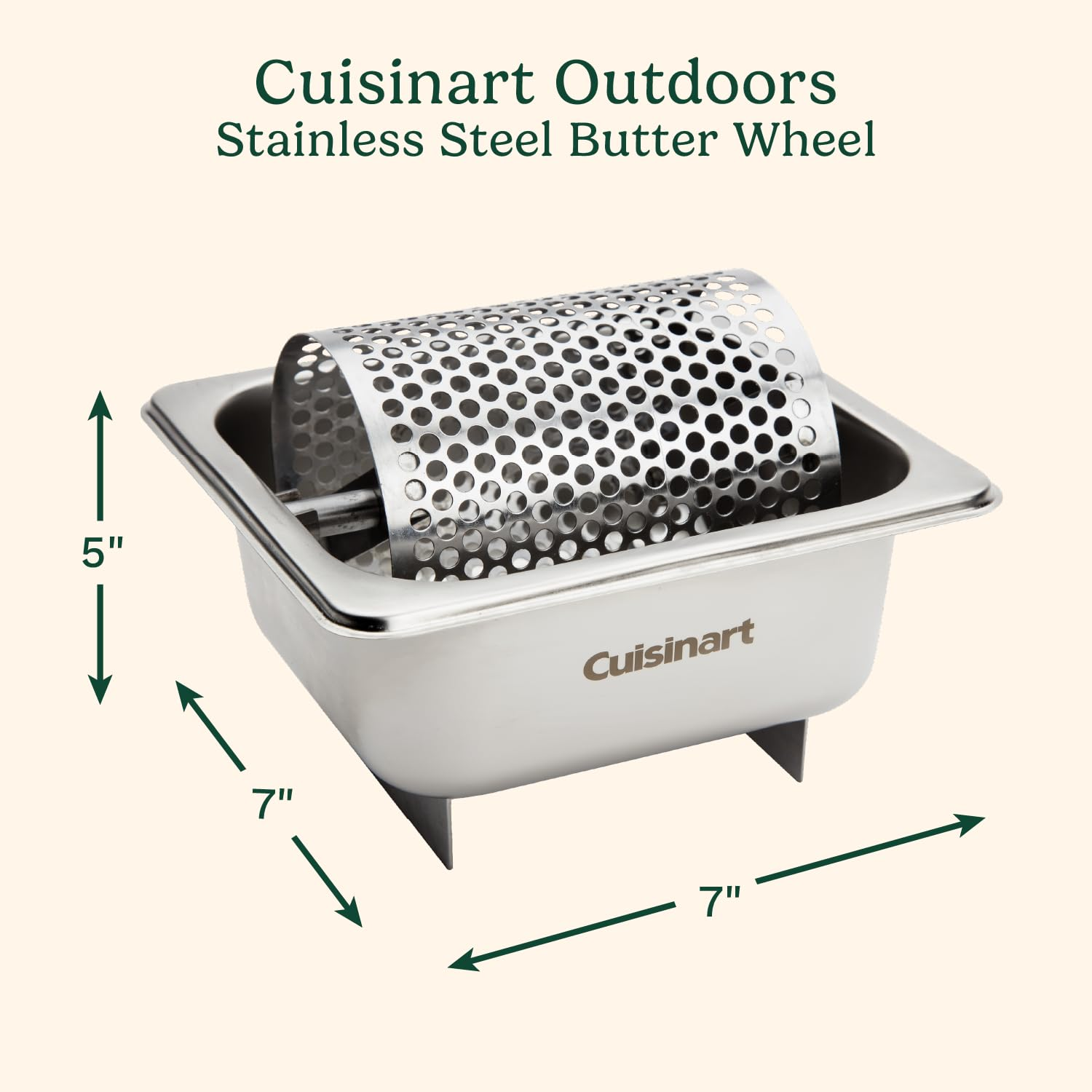 Cuisinart CBW-201 Butter Wheel Stainless Steel image number 2
