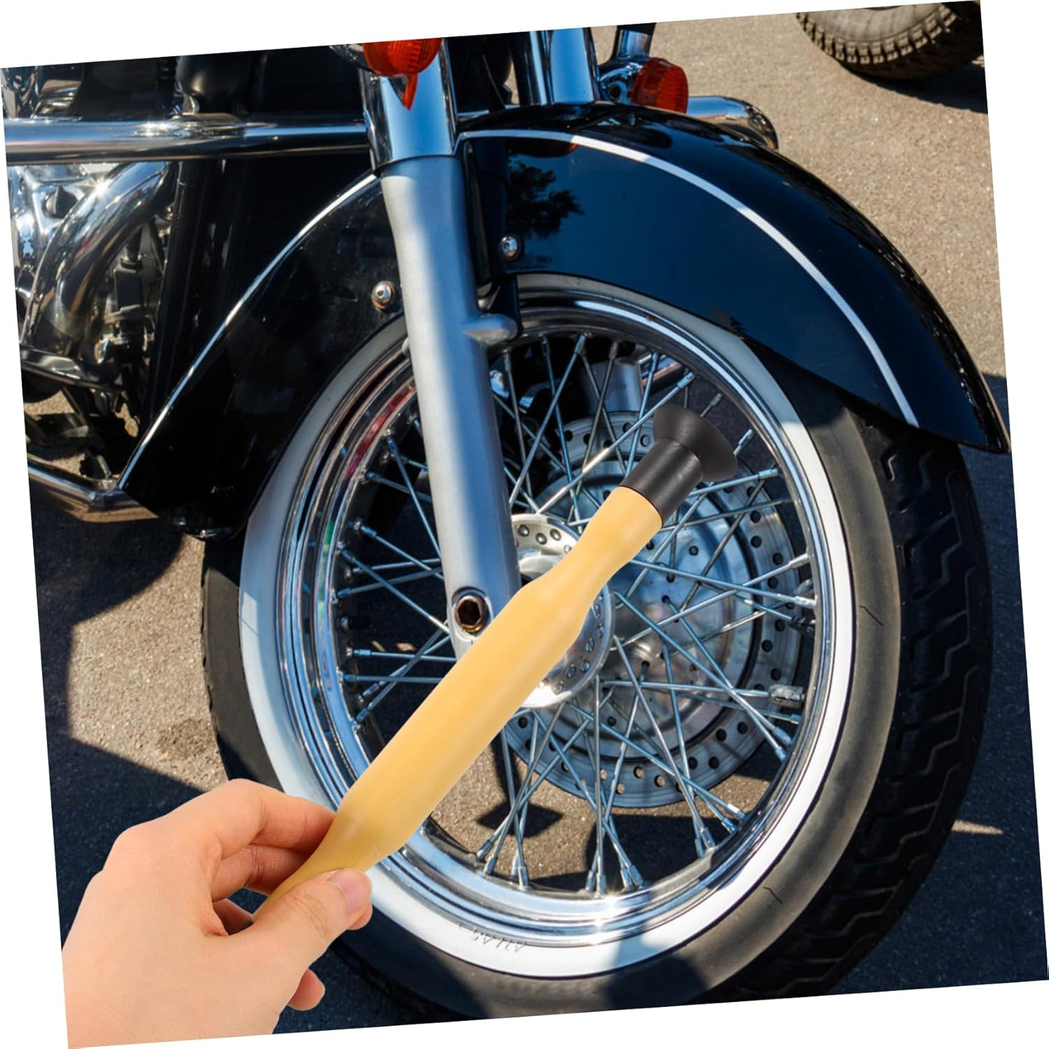 TINEASUR 2Pcs Manual Air Operated Valve Grinding Tool for Engine Valve Repair Grinding Stick for Automotive and Motorcycle Use Compact and Wear-Resistant Design image number 5