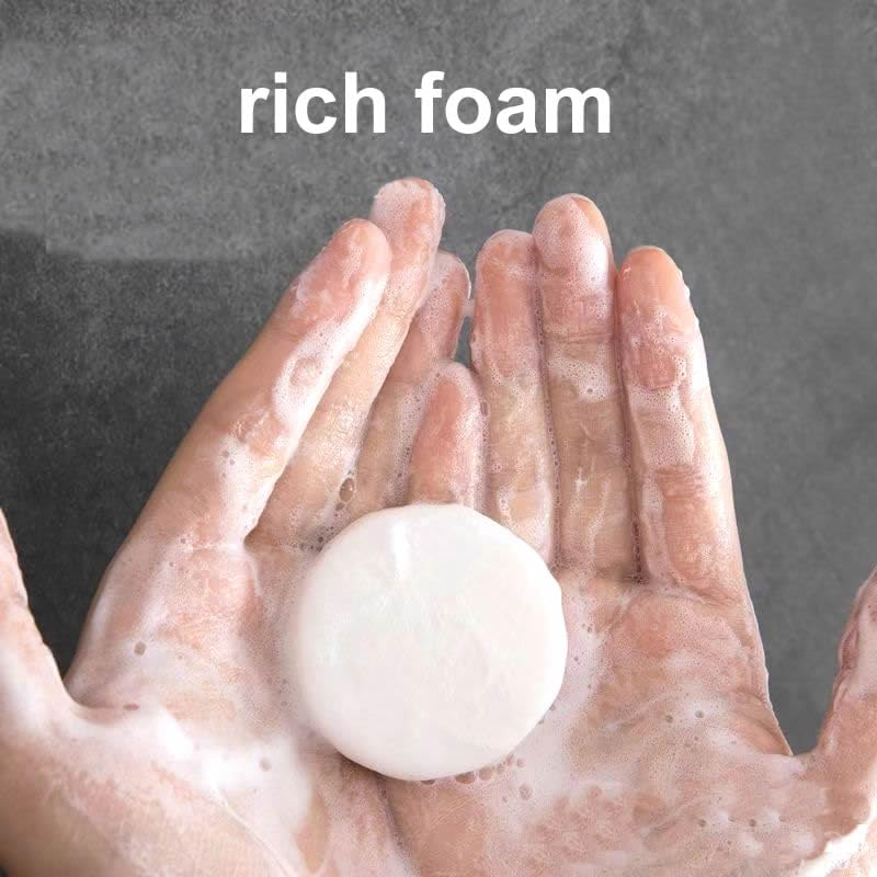 10Gram/0.35 Ounce round Travel Pocket Size Portable Fresh Fregrant Bath Soap for Washing Hand Cleaning Body Personal Smooth Moisturizing and Silky Smooth Skin Care Hotel Family Guests Rich Foam Agent Cleanser (100) image number 4
