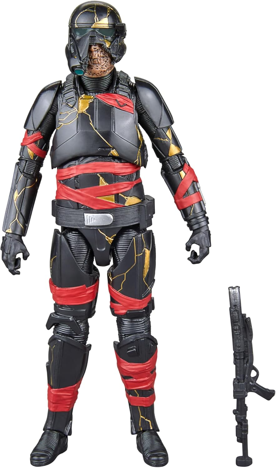 Star Wars the Black Series Night Trooper, Star Wars: Ahsoka Premium Collectible 6 Inch Action Figure image number 1