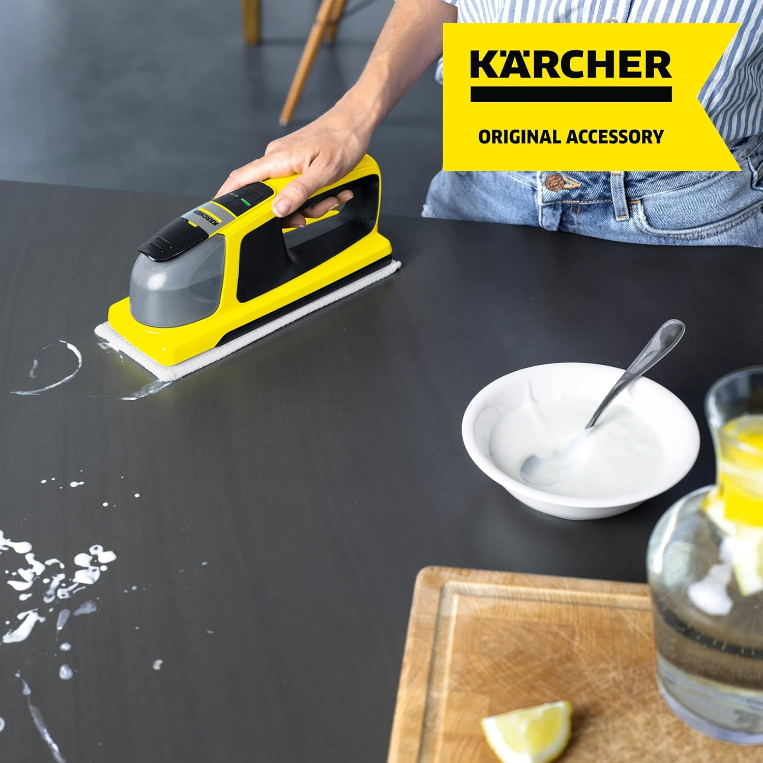 K&auml;rcher KV 4 Wiping Cloths 2 Pack image number 2