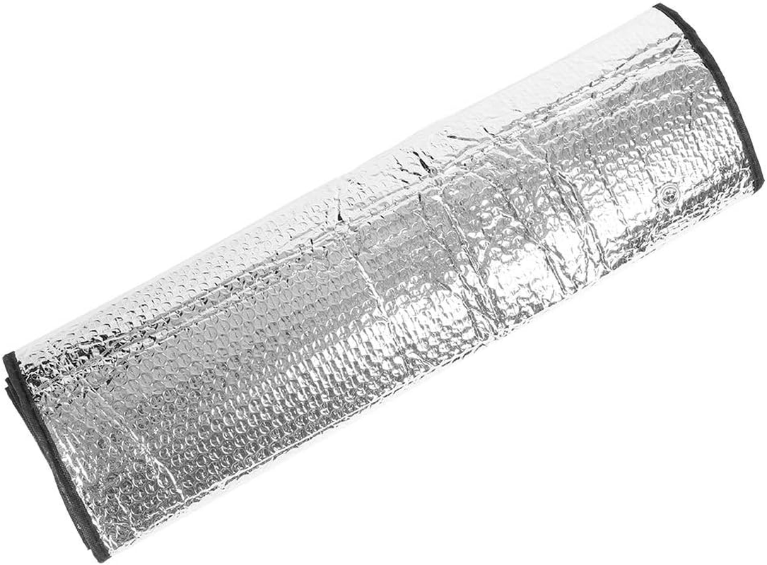 Pergar Windshield Visor, Windshield Sunshades, Windshield Sun Shade, Universal Large Silver Car Windscreen Windshield Sun Shade Heat Reflective Windshield Visor