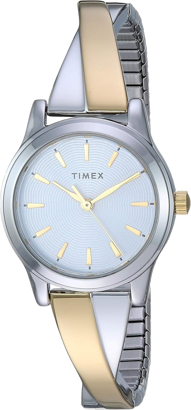 Timex Women'S Stretch Bangle Crisscross 25Mm Watch