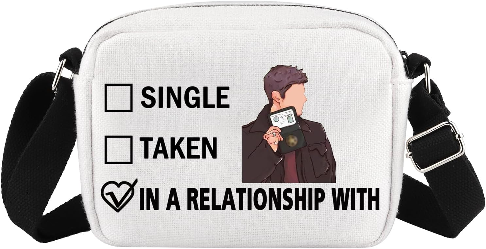 G2TUP Jensen a Inspired Gift Dating Jensen a Makeup Bag TV Show Fan Cosmetic Bag Supernatural Lover Merch, Jensen a HS