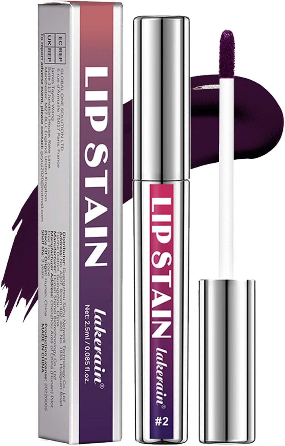 Yizyif Waterproof Liquid Lipstick for Women Long Lasting Lip Gloss Matte & Glossy Lip Stain Tint Non Sticky Smudge Proof Makeup Set Wedding Party Daily Wear Cool Rose 3Pcs One Size