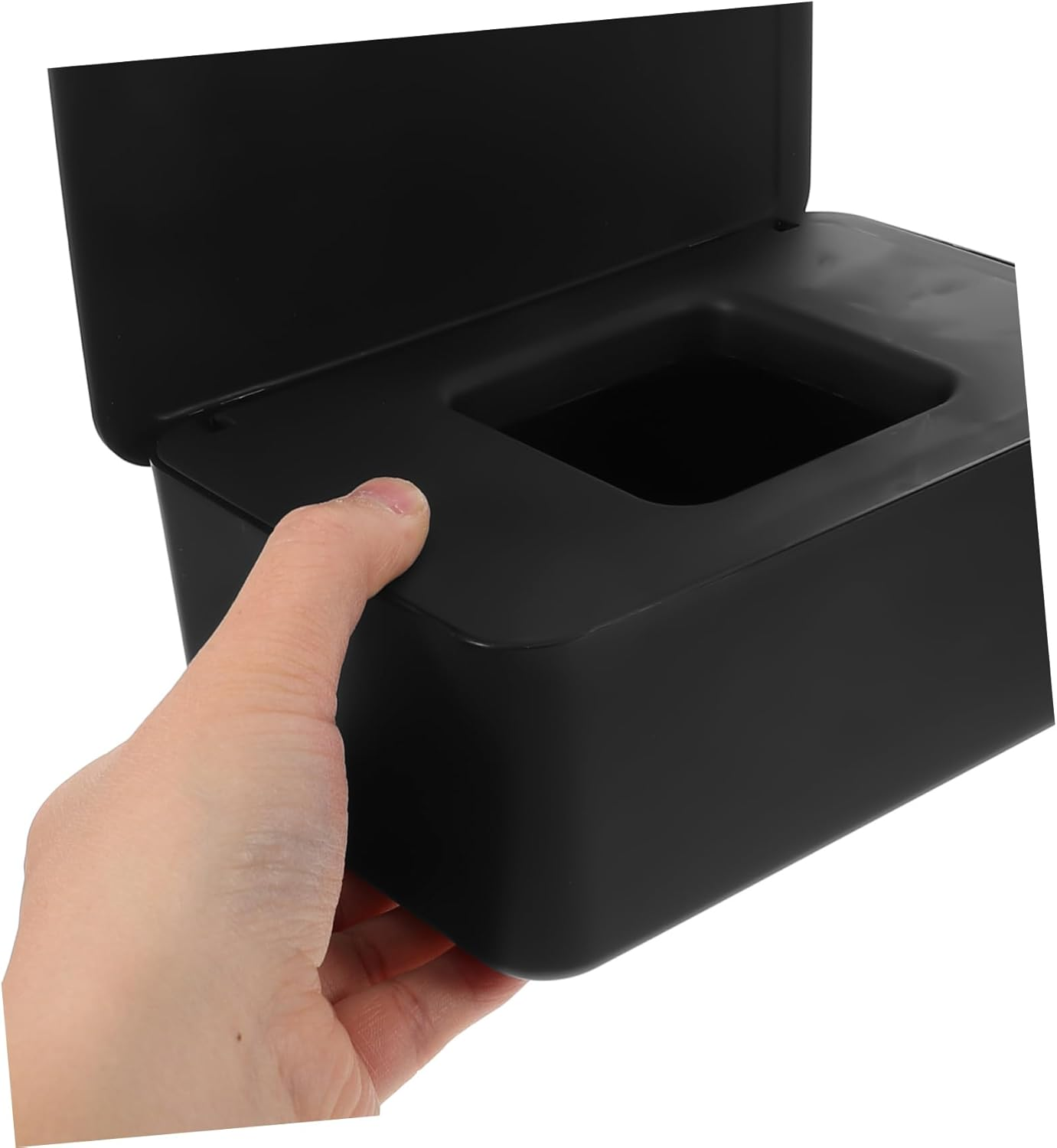 Wet Wipes Storage Box Refillable Plastic Holder Lid for Diapers Wipes Holder Facial Towel Container Tissue Storage Container image number 5