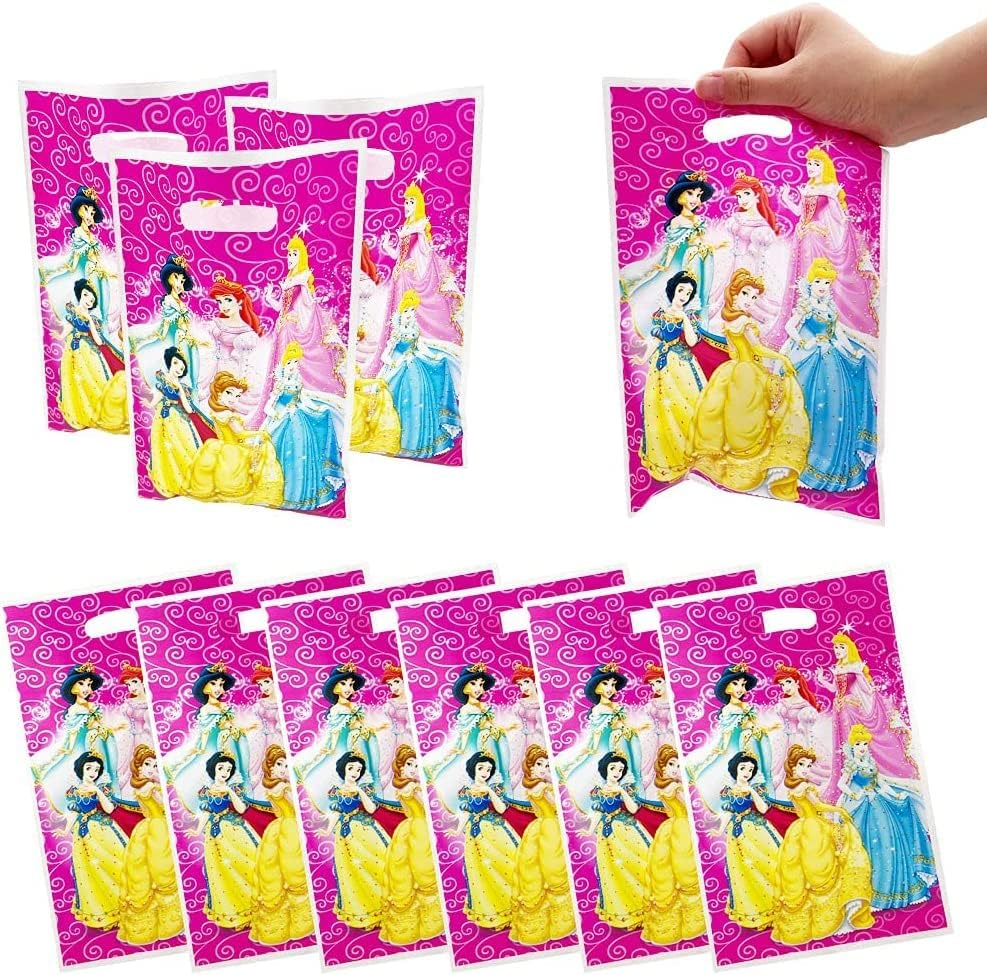 30Pcs Princess Party Gift Bags,Candy Bags,Goody Bags,Princess Birthday Party Supplies Decorations (Bags30Pcs) image number 2