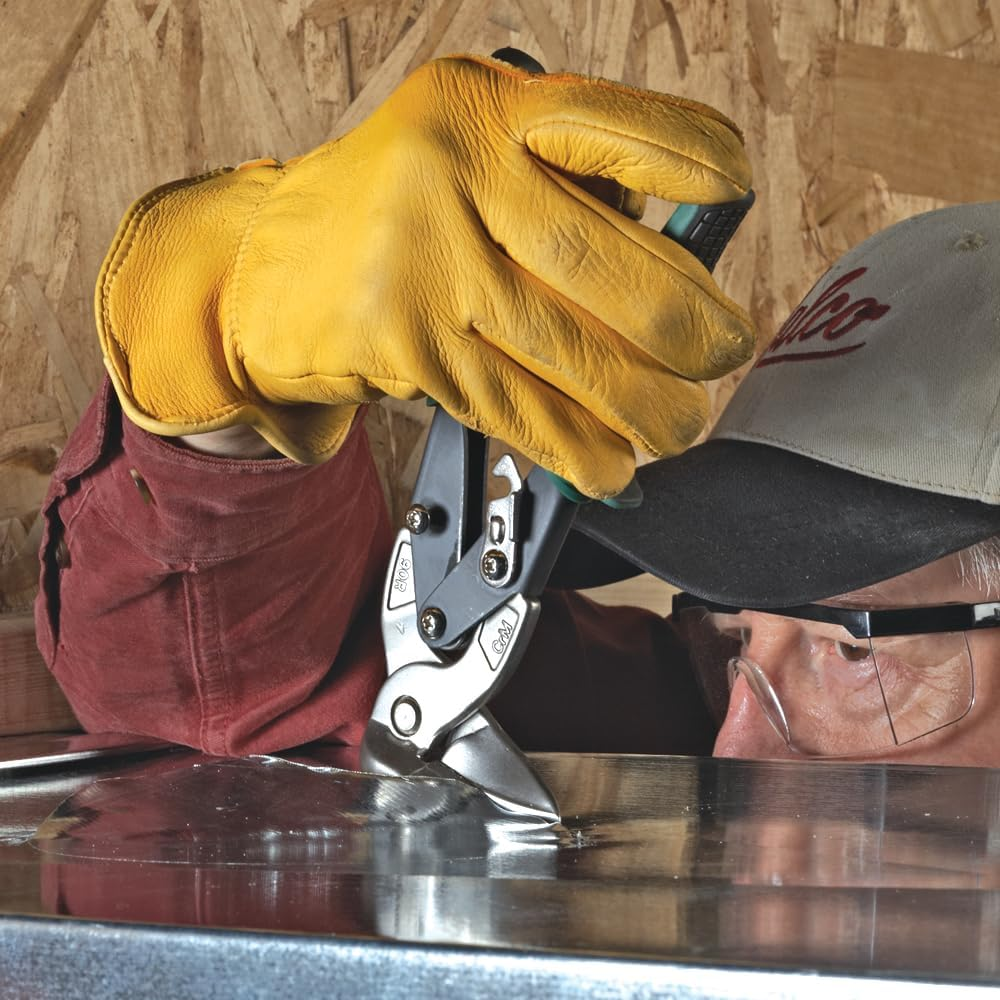 Malco AV9 Right Cutting Vertical Aviation Snip image number 1