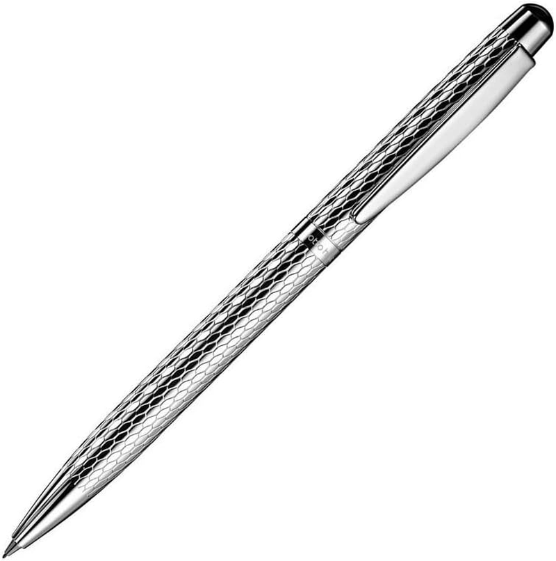 Otto Hutt Design 02 Pencil - Honeycomb Silver image number 1