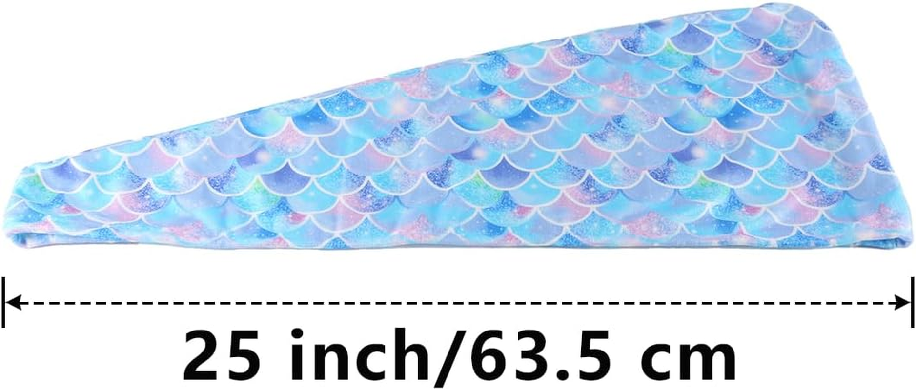 Gorise 2 Microfibre Hair Towels with Buttons Fast Drying Towel Super Absorbent for Wet Hair image number 1