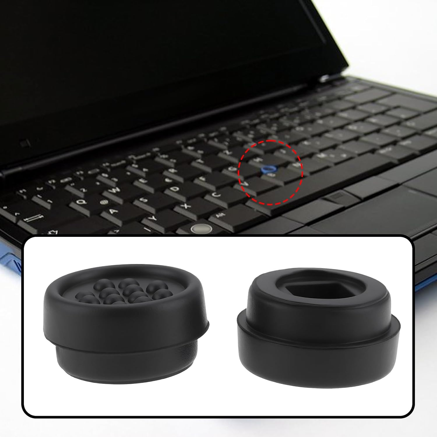 LT Easiyl 10X Keyboard Mouse Stick Cap Compatible with Dell Latitude E4300 E4310 E6400 E6430 E7450 E7440 image number 3