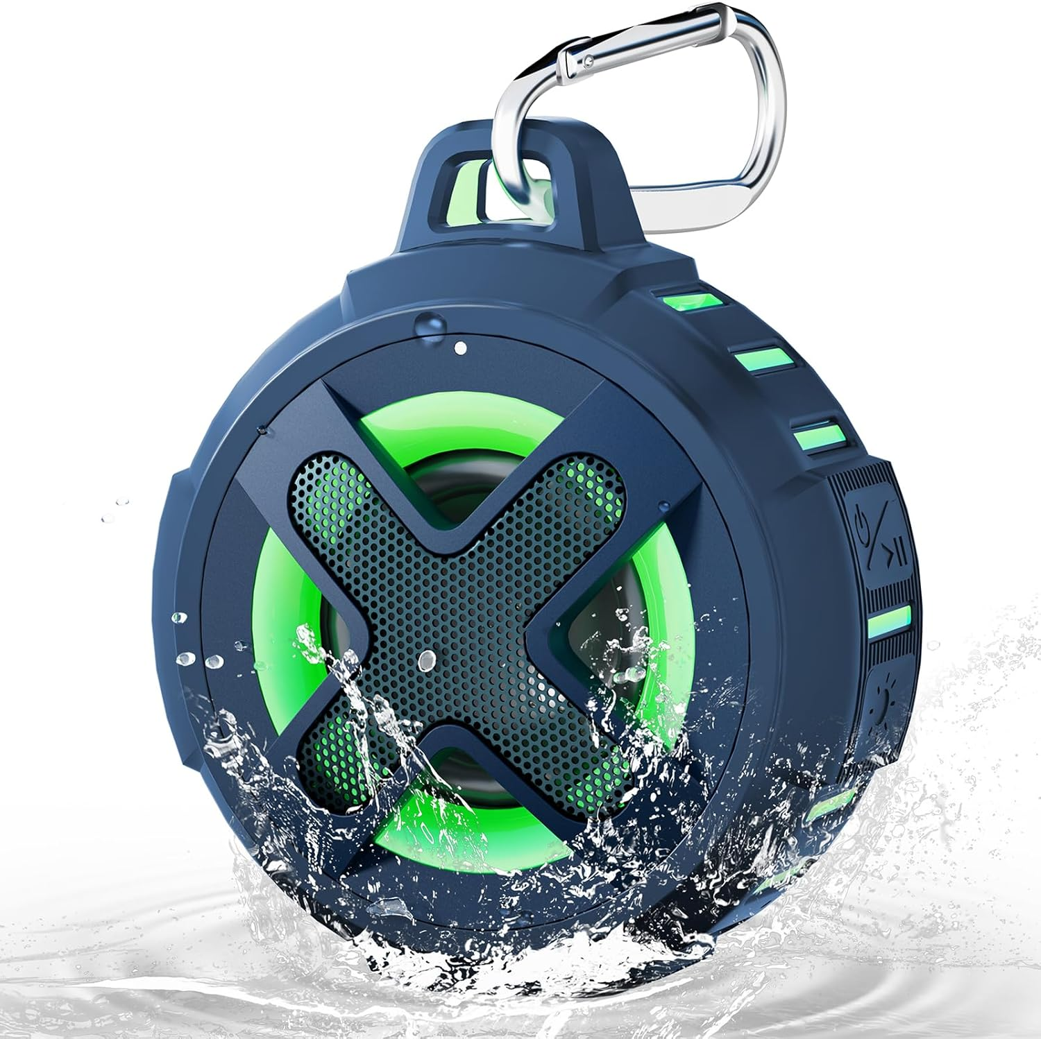 Xleader Portable Bluetooth Shower Speaker Pink