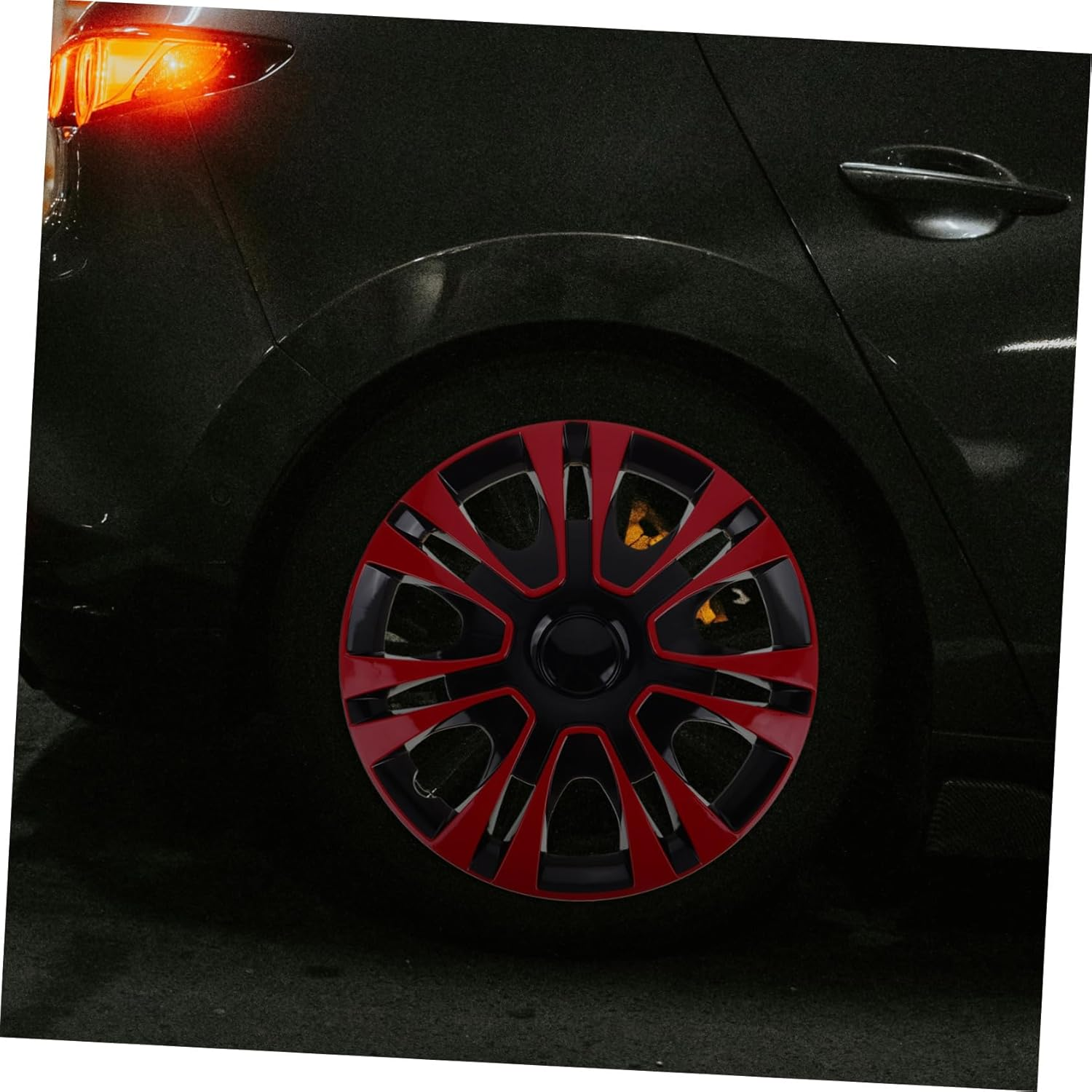 ASAKKURA Stylish Wheel Hub Caps Pp Material Car Wheel Rim Covers Versatile Fit Vehicle Accessories Easy Install image number 6