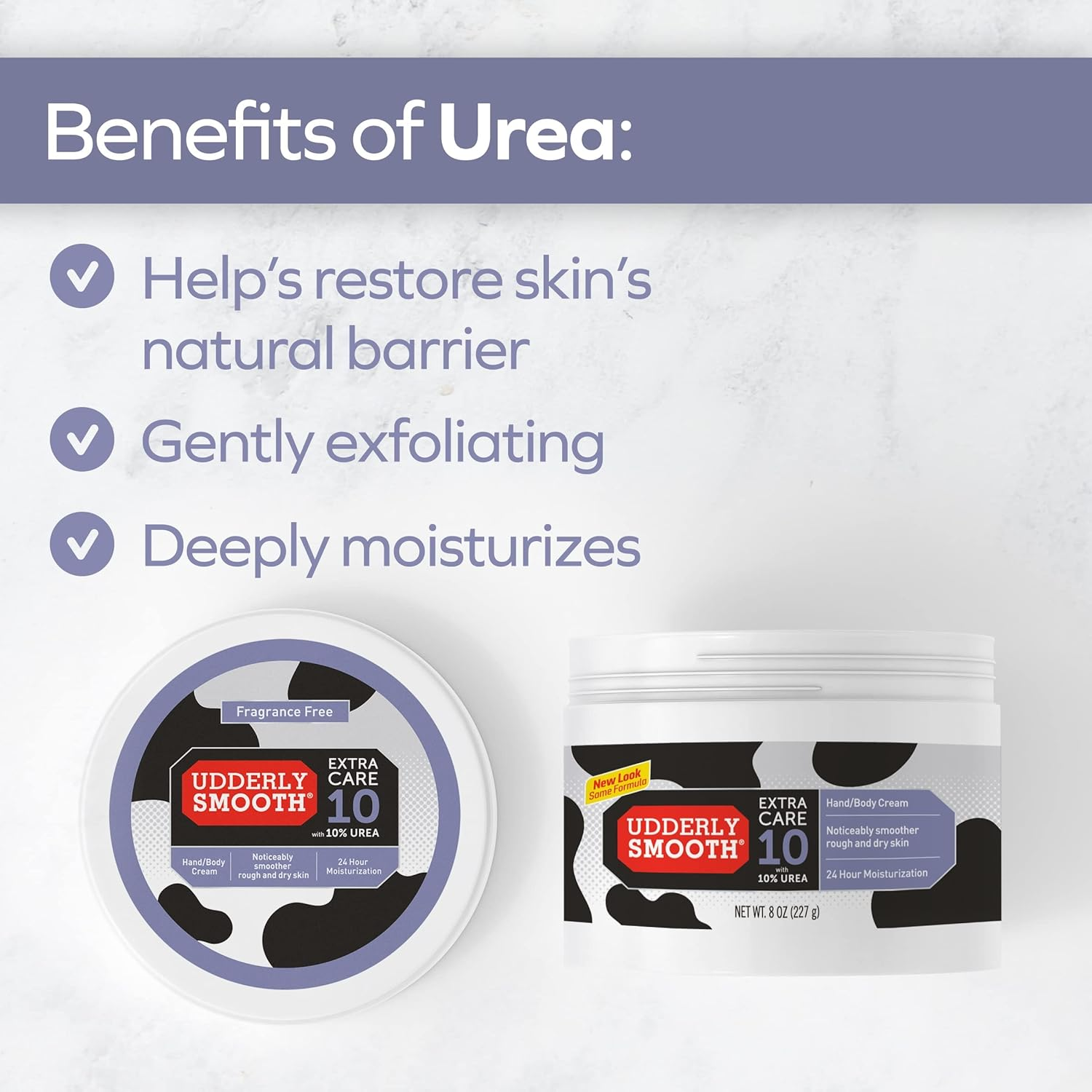 Udderly Smooth Hand and Body Extra Care Cream with Urea, 8Oz, 227 G image number 5