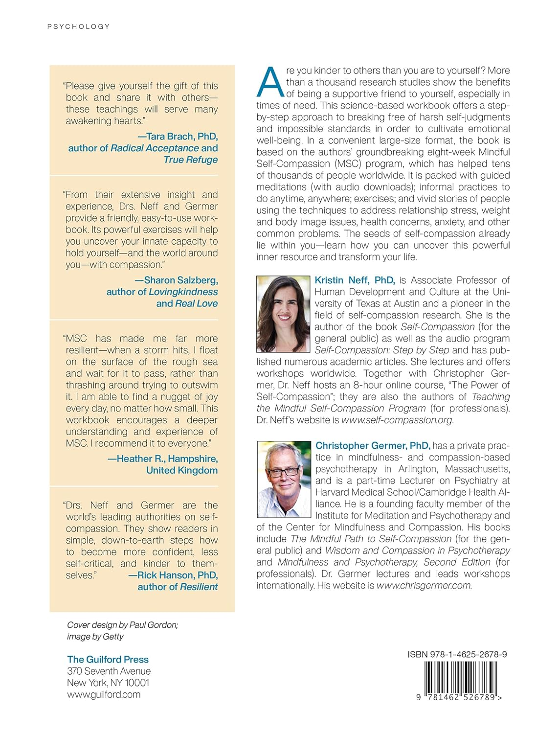 The Mindful Self-Compassion Workbook: a Proven Way to Accept Yourself, Build Inner Strength, and Thrive