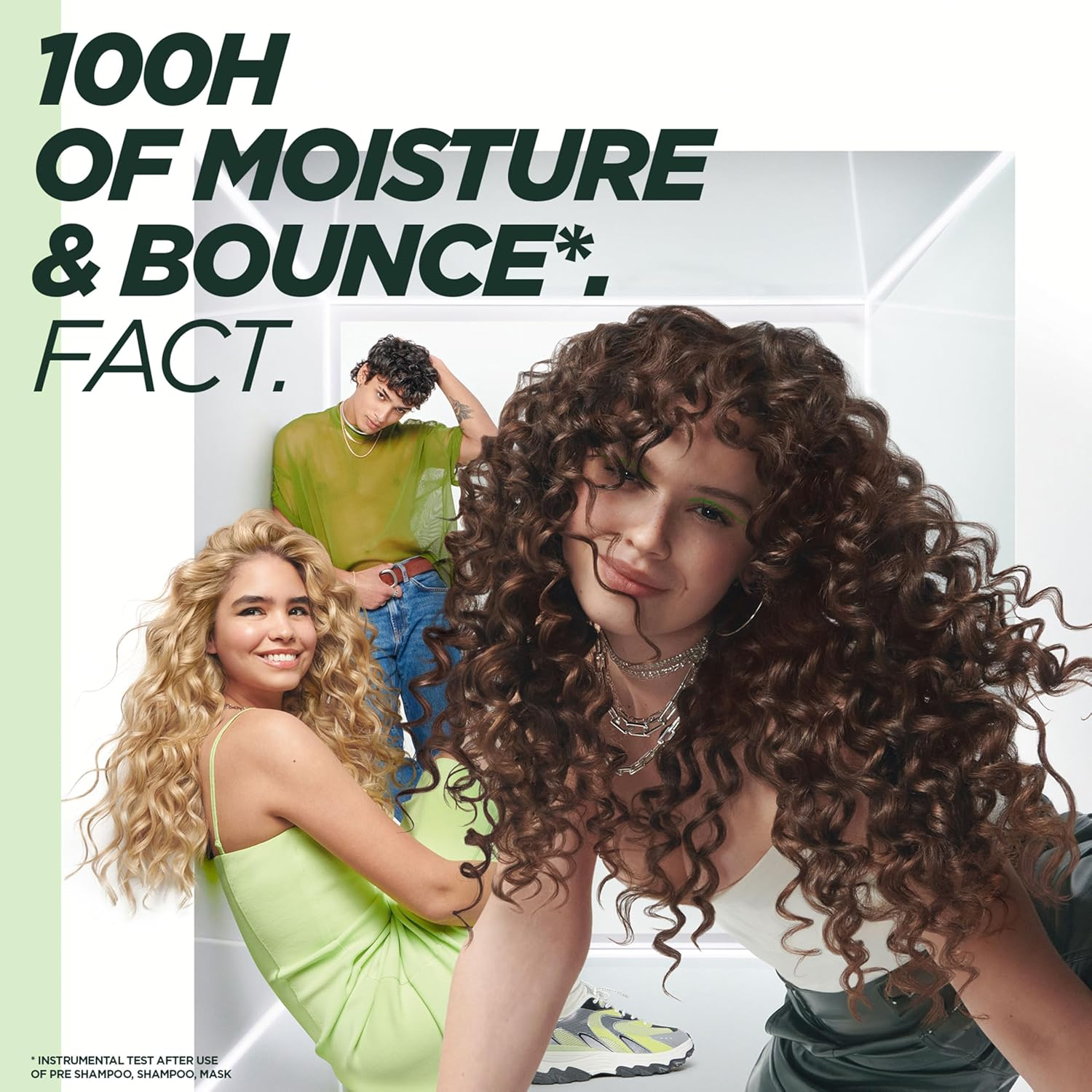 Garnier Fructis Curls Method Defining Spray, for Wavy, Curly & Coily Hair, Defines & Holds Curls without Stiffness, Enriched with Hyaluronic Acid & Shea Butter, No Silicones, No Alcohol, 150Ml image number 3