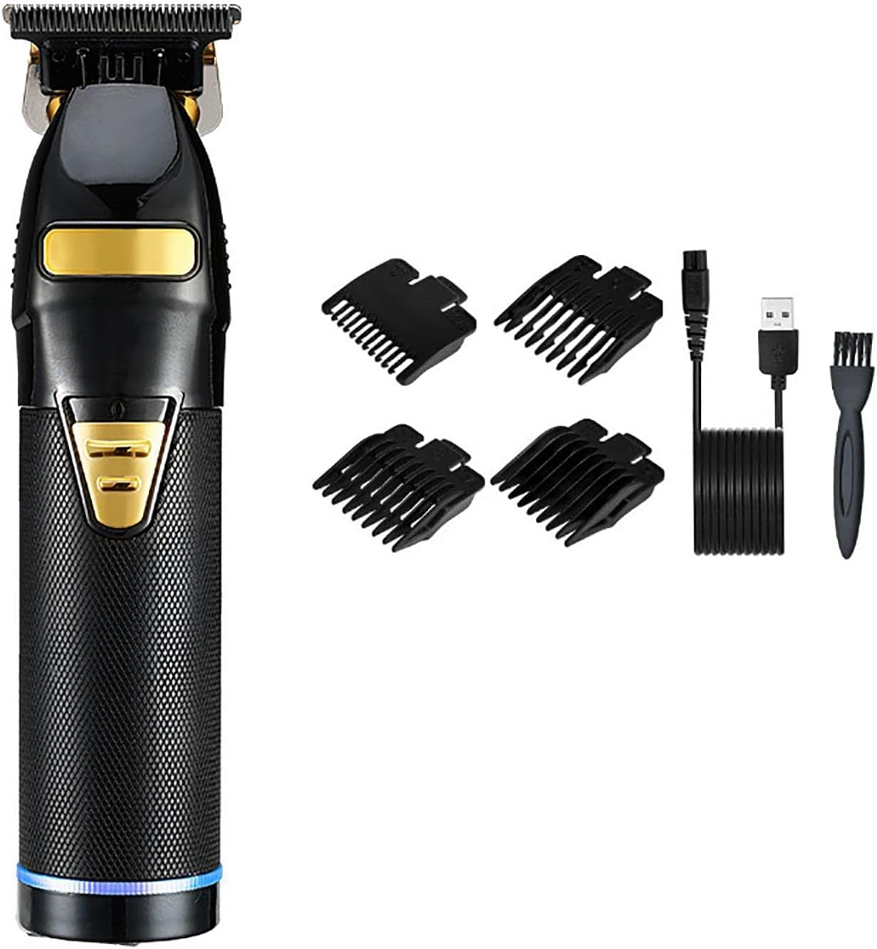Professional Hair Clipper Trimmer Hair Cutting Kit for Men Hair Cutting Black 4.33X7.68X2.05 In