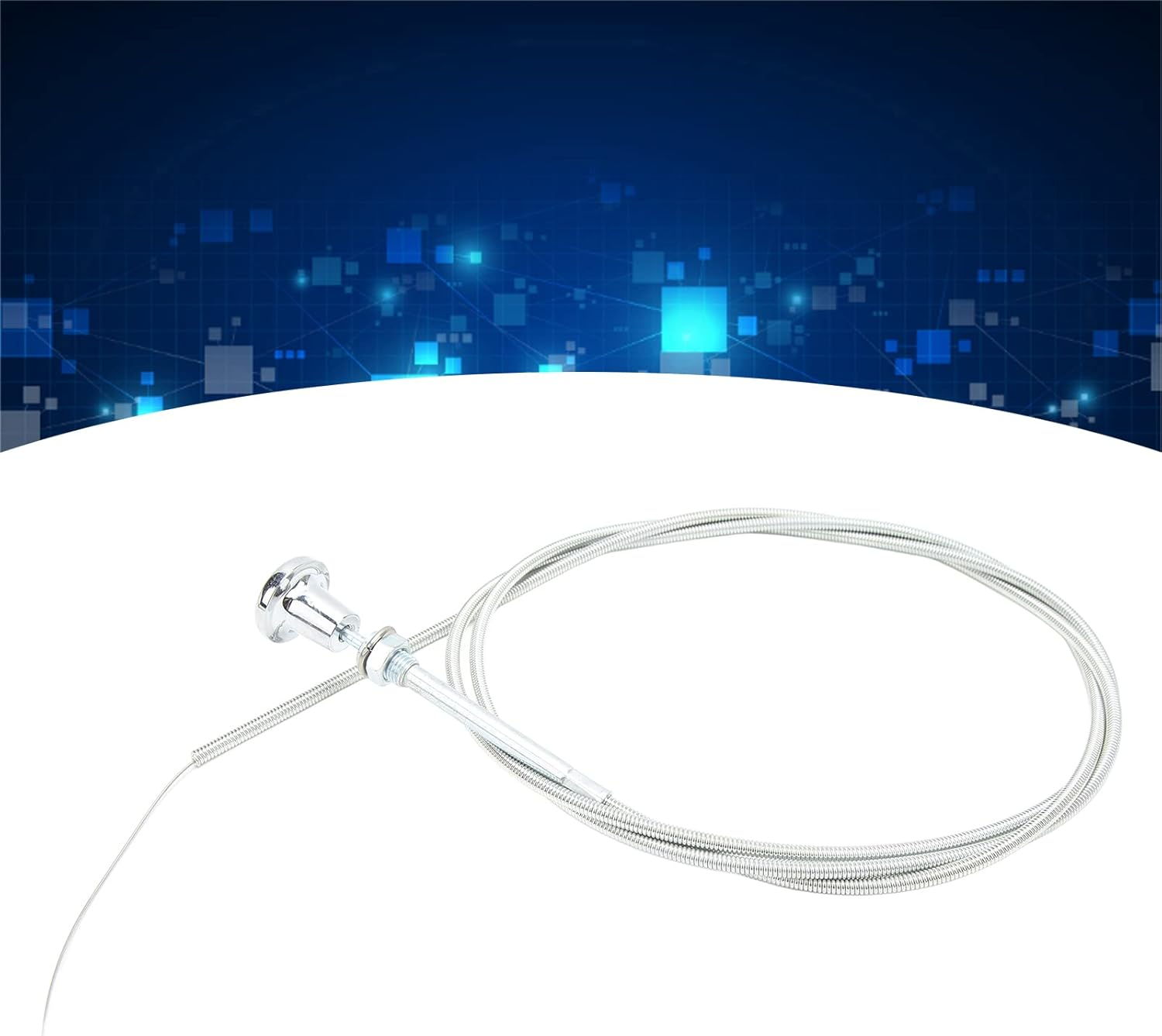 6Ft/183Cm Choke Cable Universal Carburetor Choke Control Cable Replacement for Mopar 4 6 8 Cylinder Engines image number 6