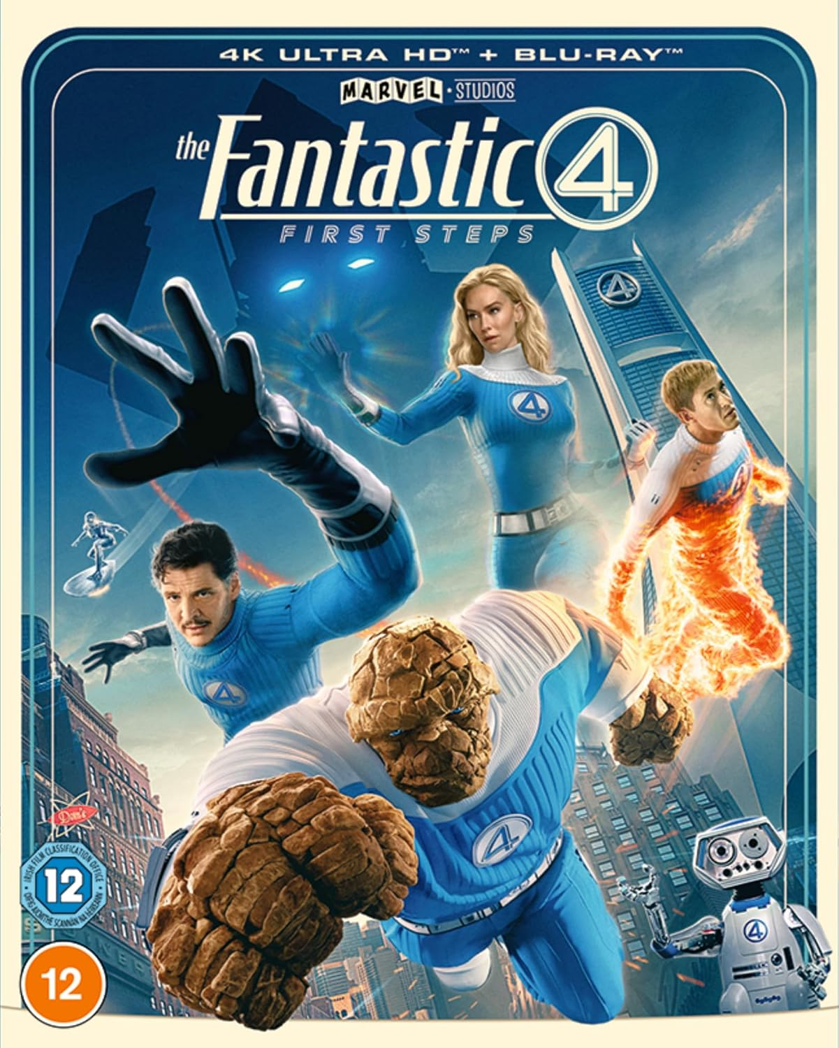 Marvel Studios' the Fantastic Four: First Steps 4K Ultra HD/BD [Blu-Ray] [Region Free] image number 3