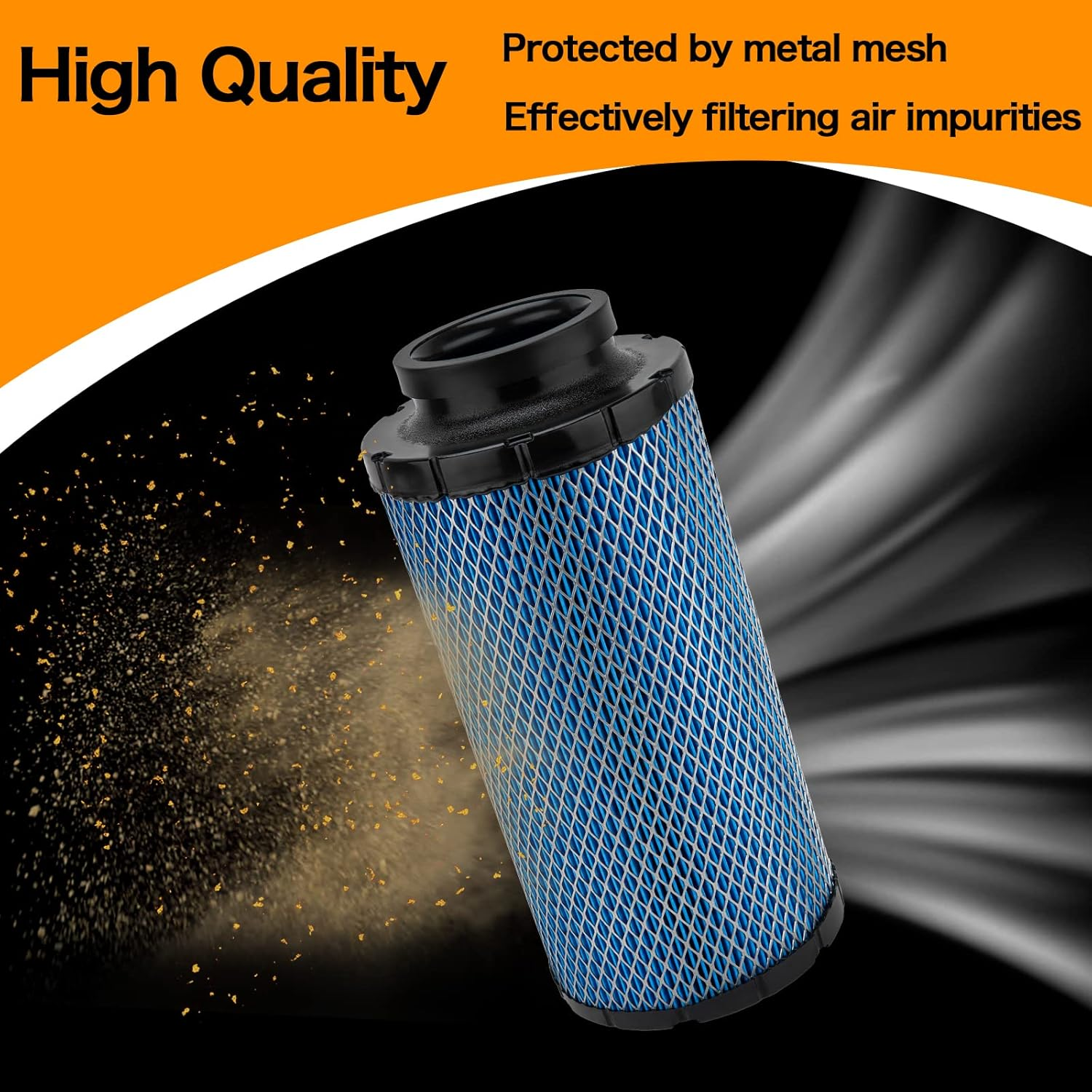 2882234 Air Filter Replacement for Polaris RZR 1000 XP/RZR 4 1000 XP/RZR XP Turbo/Rzr Turbo XP4 2014 2015 2016 2017 2018 2019 2020 2021 2879520 with 2PCS image number 5