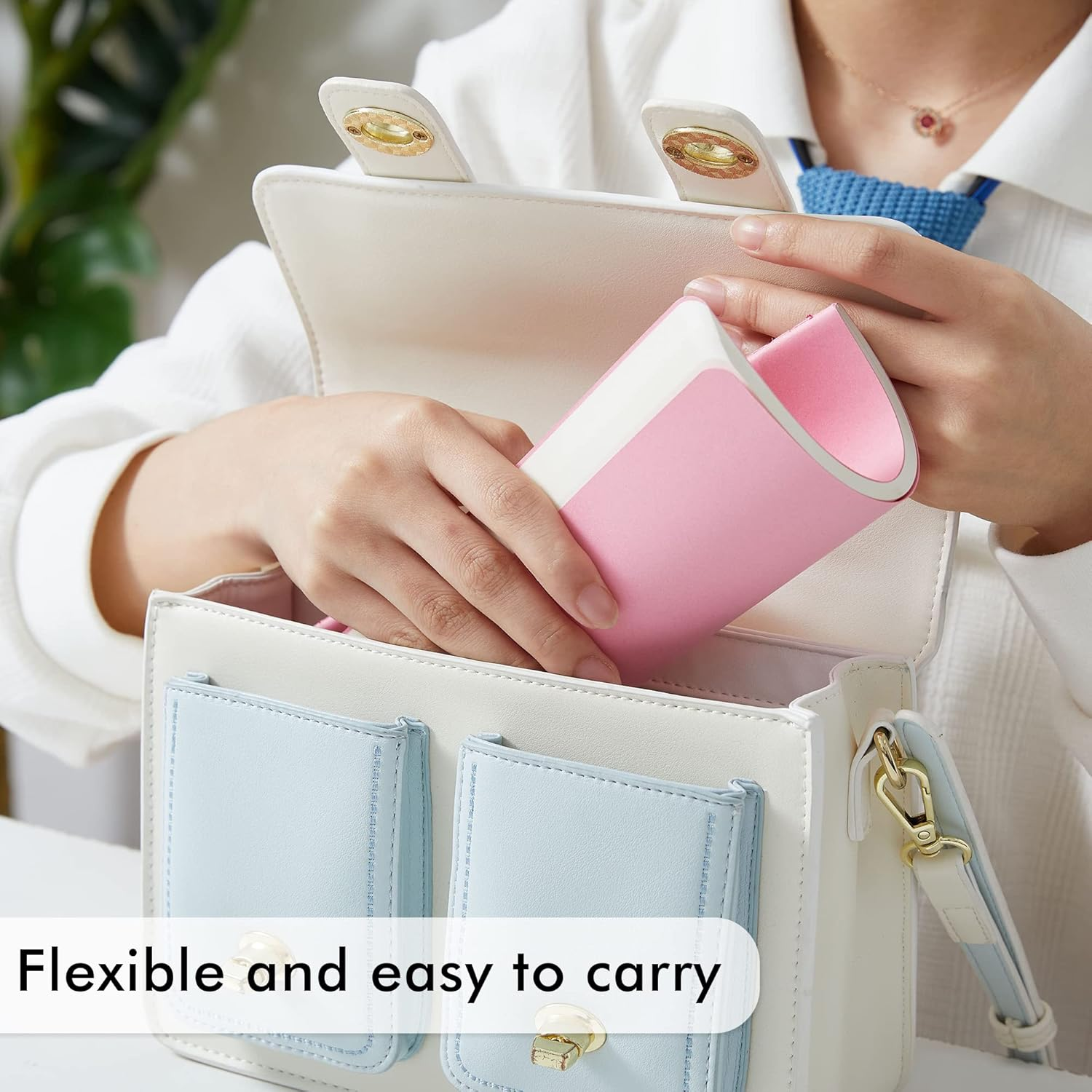 Feela Soft Cover Notebook Bulk, 8 Pack College Ruled Notebooks for Work Studay, Lined Travel Journal for Women Men, Note Taking Notebook School Supplies Business Writing, 8.2&rdquo; X 5.5&rdquo;, A5, Pink image number 3