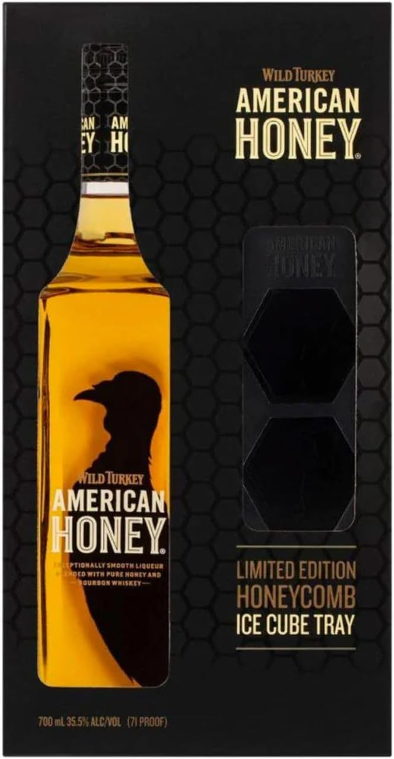 Wild Turkey American Honey Liqueur Limited Edition Honeycomb Gift Pack 700Ml